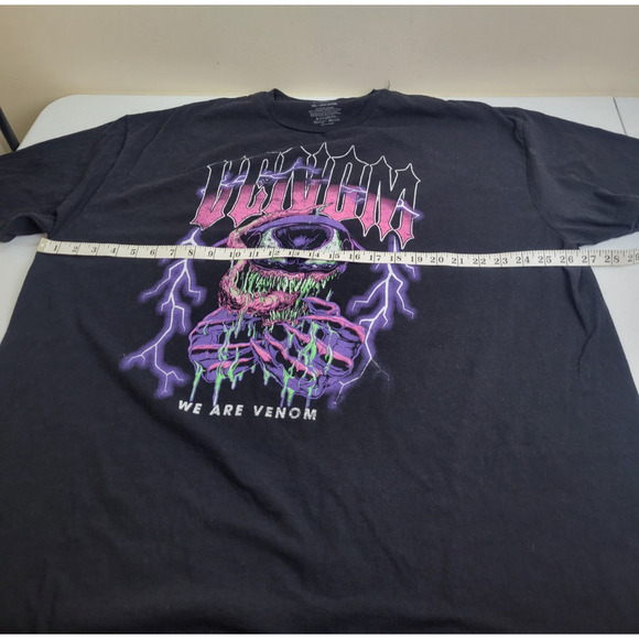 Marvel Black Lightning We Are Venom Graphic Short Sleeve T-Shirt Men's Size 3XL - Picture 3 of 8